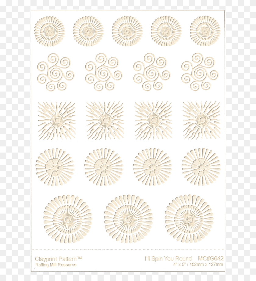 639x861 Rmr Laser Texture Paper Circle, Rug, Pattern, Lace HD PNG Download