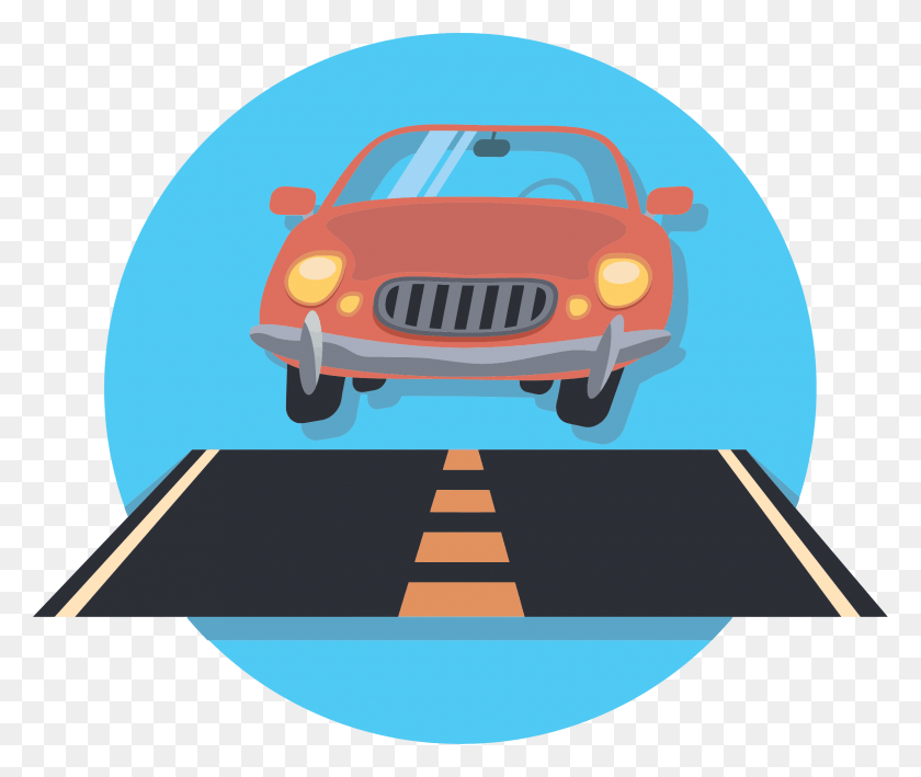 2300x1916 Road Clipart, Car, Vehicle, Transportation HD PNG Download