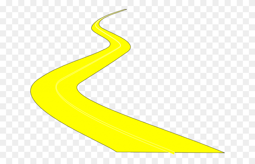 640x480 Roadway Clipart Curved Road Curve Road Silhouette, Hammer, Tool, Freeway HD PNG Download