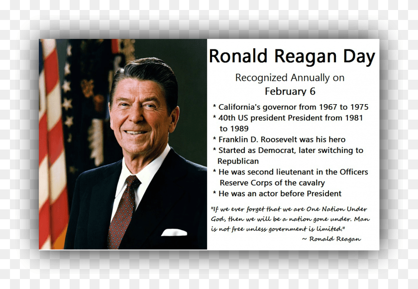 1329x886 Descargar Png Roanld Reagan, Hechos Y Citas, Políticas De Ronald Reagan, Corbata, Accesorios, Accesorio Hd Png