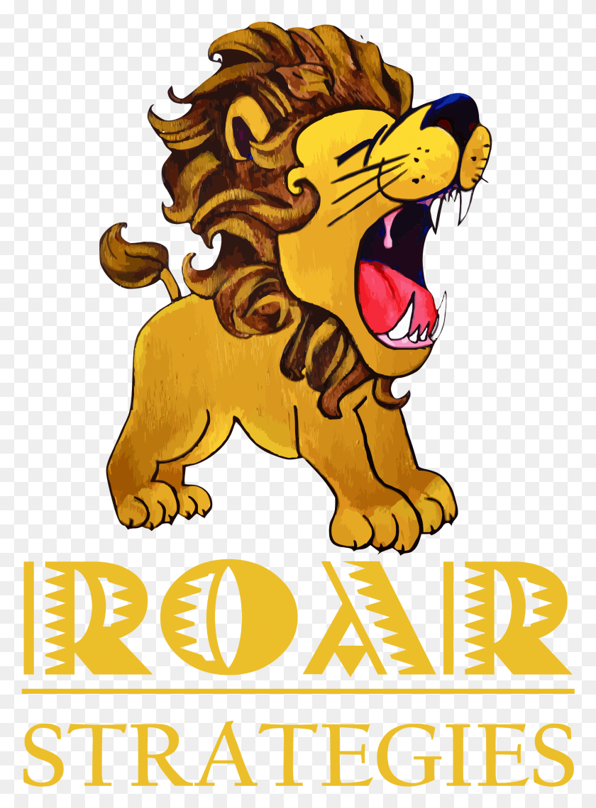 1821x2523 Roar Cartoon, Mammal, Animal, Wildlife HD PNG Download