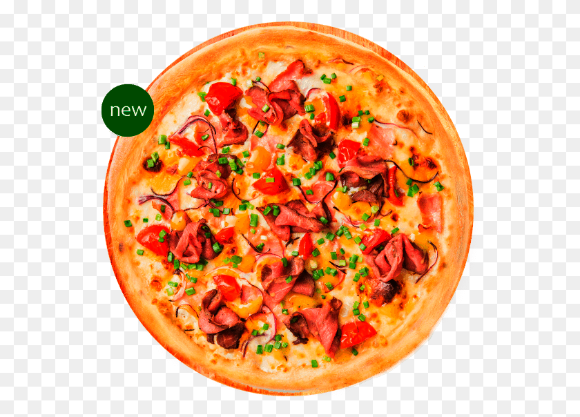 548x544 Pan Plano De Carne Asada Pizza, Comida, Plato Hd Png