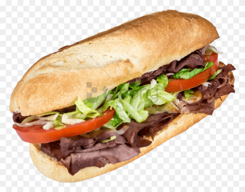 851x653 Roast Beef Roast Beef Cheese Blend Lettuce Tomato, Burger, Food, Sandwich HD PNG Download