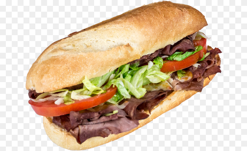 671x515 Roast Beef Roast Beef Sandwich, Burger, Food, Bread Transparent PNG