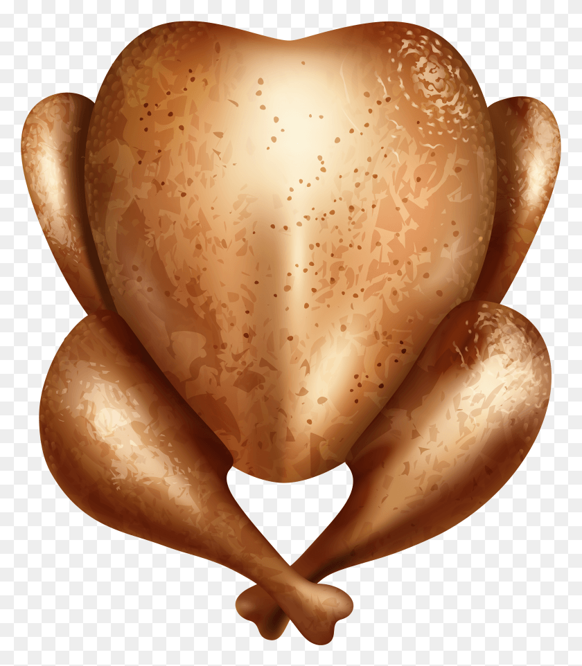 5137x5943 Roast Chicken Clip Art Heart HD PNG Download