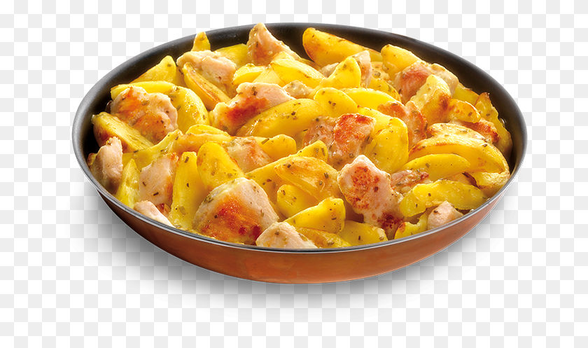 669x437 Roasted Chicken Fillets And Grilled Potatoes Penne, Dish, Meal, Food HD PNG Download