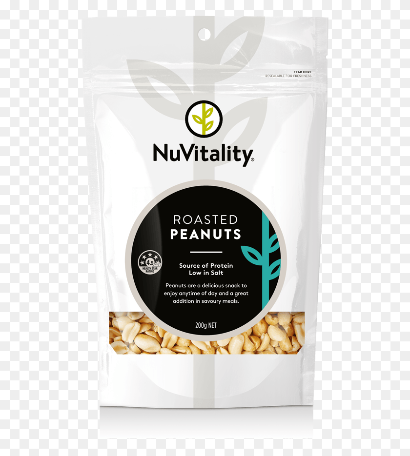 507x875 Roasted Peanuts Unsalted Nuvitality Psyllium Husk, Plant, Food, Nut HD PNG Download