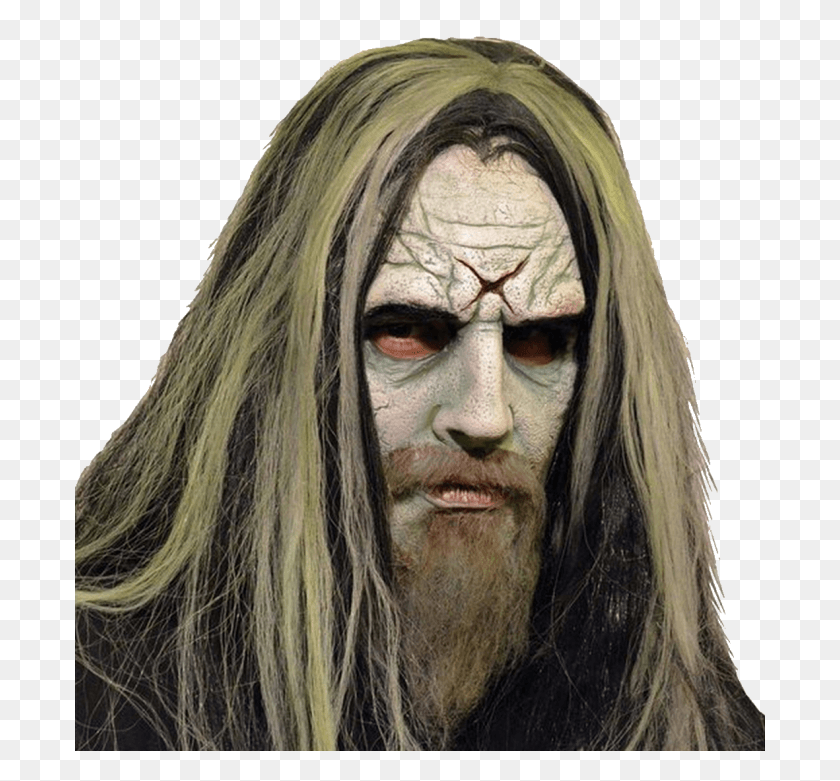 690x721 Rob Zombie Horror Mask Horror, Face, Person, Human HD PNG Download
