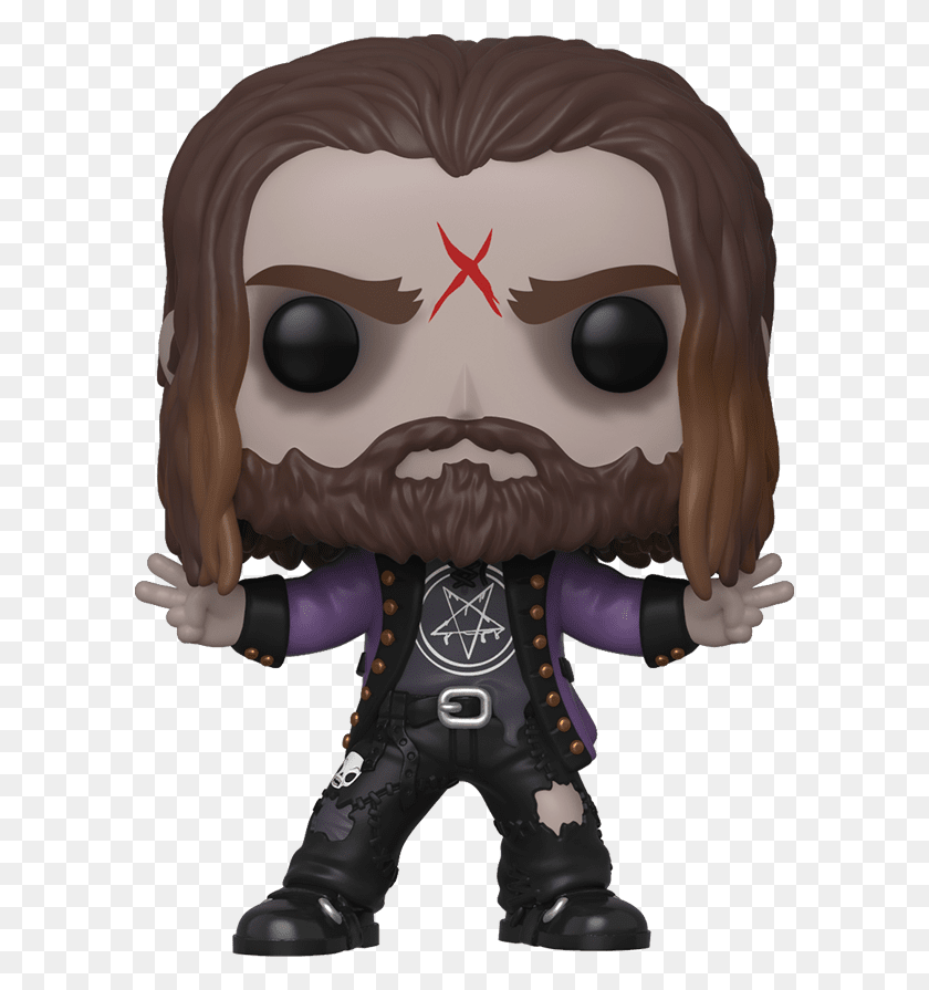 597x835 Rob Zombie Pop Figure, Clothing, Apparel, Person HD PNG Download
