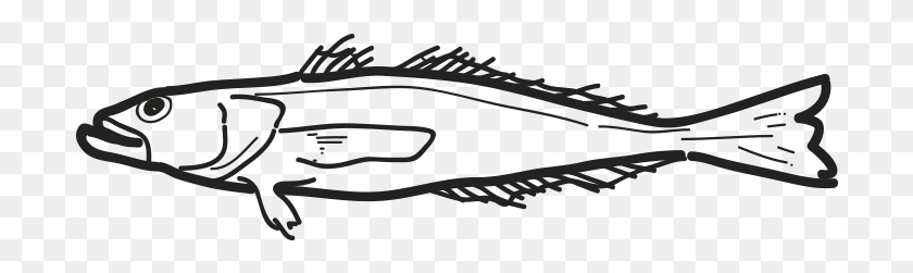 702x191 Robalo Dissostichus Eleginoides Ray Finned Fish, Пистолет, Оружие, Вооружение Hd Png Скачать