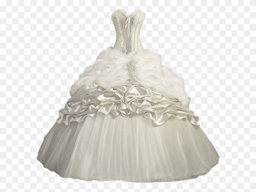 600x570 Robe De Marie Vestidos De Noiva, Clothing, Apparel, Wedding Gown HD PNG Download
