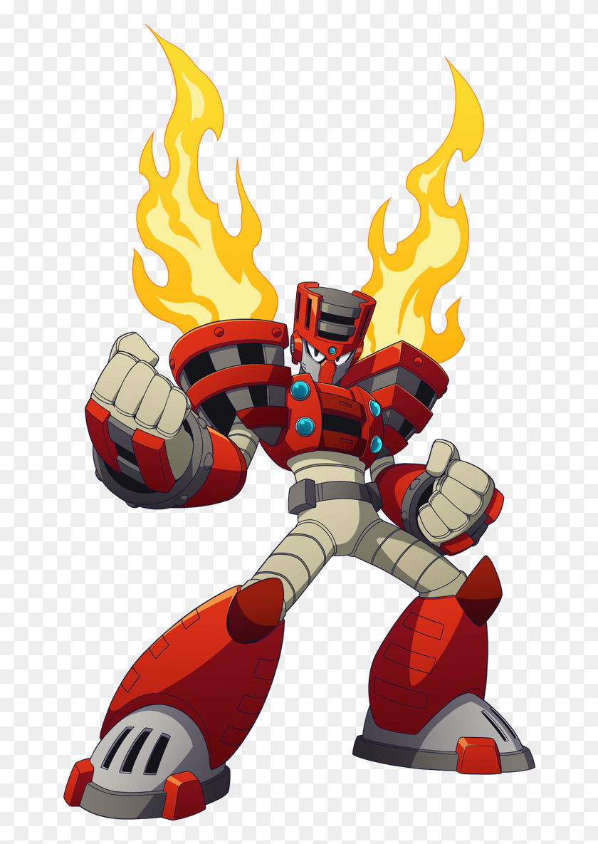 670x1125 Robert On Twitter Mega Man 11 Torch Man, Fire, Flame, Costume HD PNG Download