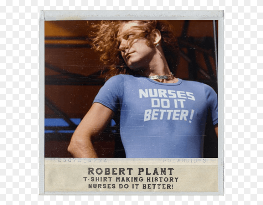 595x594 Robert Plant 1999 Robert Plant Nurses Do It Better, Clothing, Apparel, Person HD PNG Download