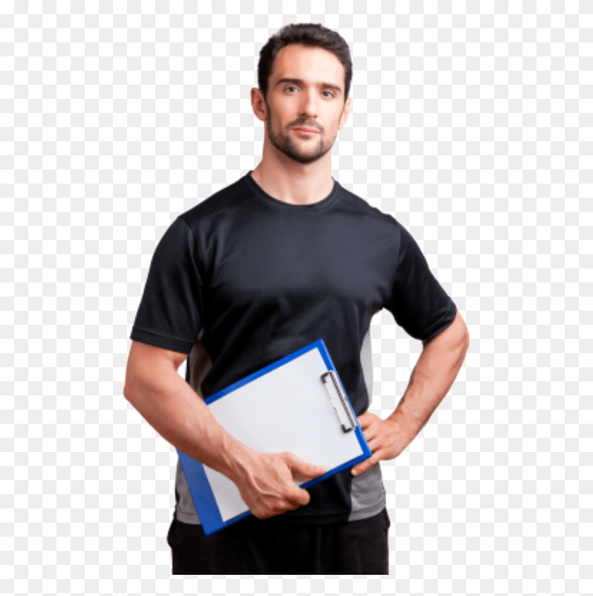 495x784 Robert The Personal Trainer 2 Transparent Coach Personal Trainer, Person, Human, Clothing HD PNG Download