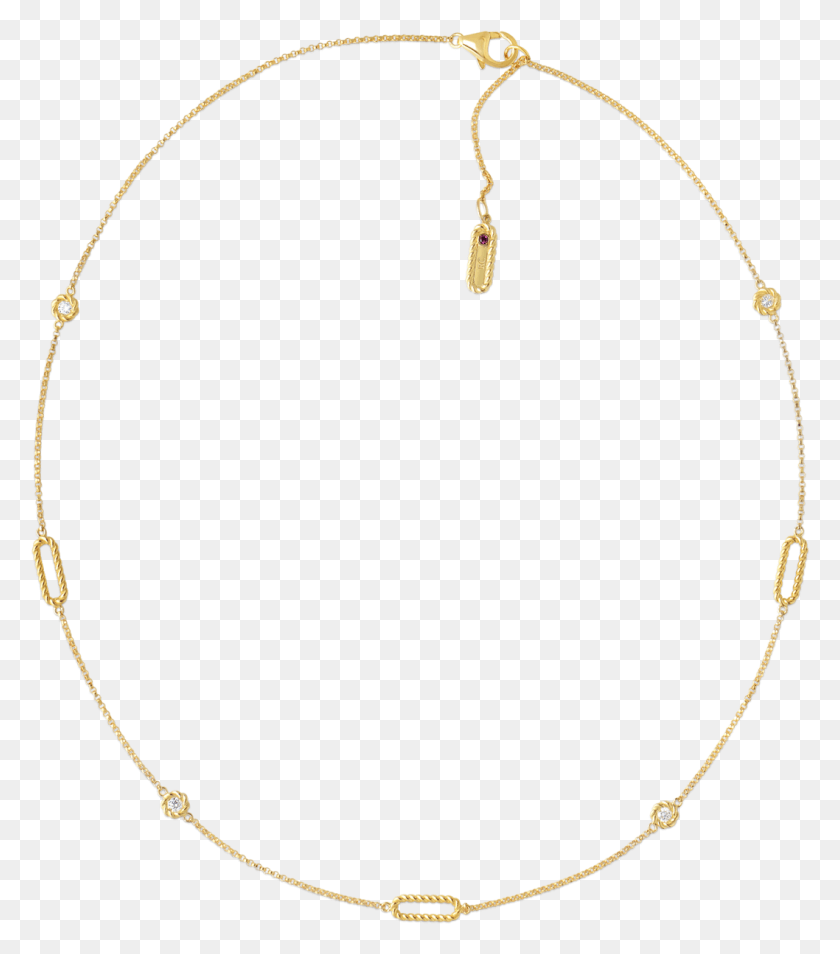1058x1213 Roberto Coin Barocco 18k Yellow Gold Necklace With Body Jewelry, Accessories, Accessory, Bow HD PNG Download