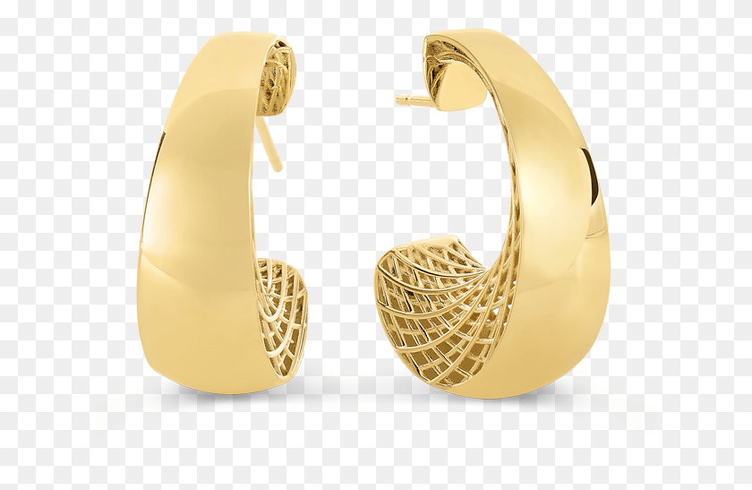 645x487 Roberto Coin Earrings Earrings, Cuff, Gold, Ivory Descargar Hd Png