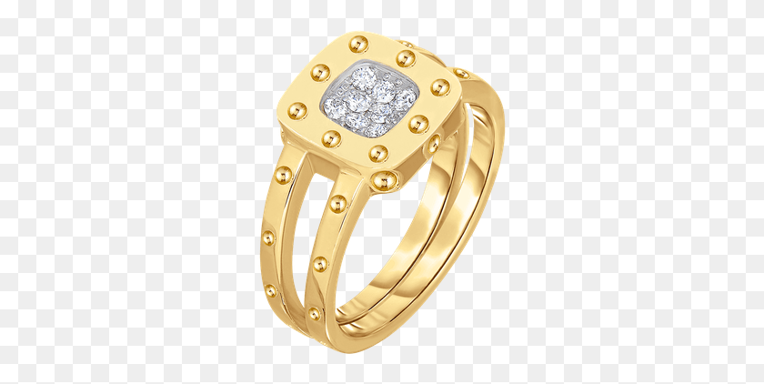 276x362 Descargar Png Anillo De Compromiso De Diamante De Oro Roberto Coin, Accesorios, Accesorio, Joyería Hd Png
