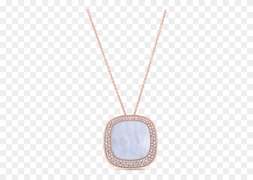 276x539 Roberto Coin Large Pendant With Mother Of Pearl And Locket, Necklace, Jewelry, Accessories HD PNG Download