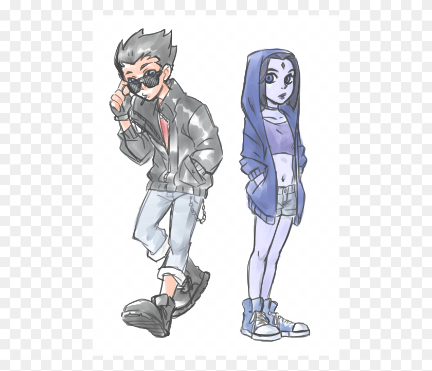 480x662 Robin And Raven In Their Civvies Robin And Raven Fanart, Helmet, Clothing, Apparel HD PNG Download