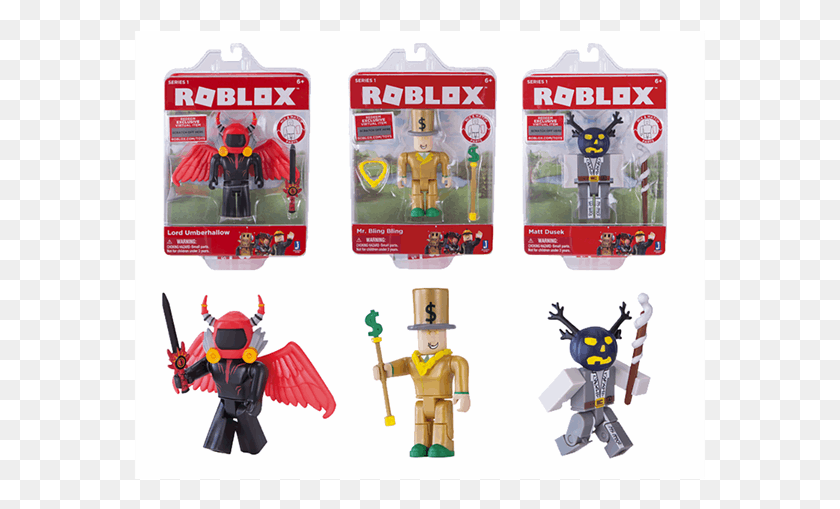 573x449 Roblox Core Figure Pack Series 1 Assortment Zing Pop Roblox Lord Umberhallow Code, Toy, Figurine, Robot HD PNG Download
