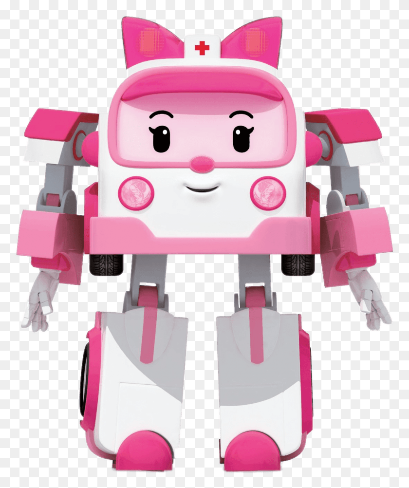 1090x1317 Robocar Poli Carácter Amber Robocar Poli Amber, Robot, Juguete, Muñeco De Nieve Hd Png