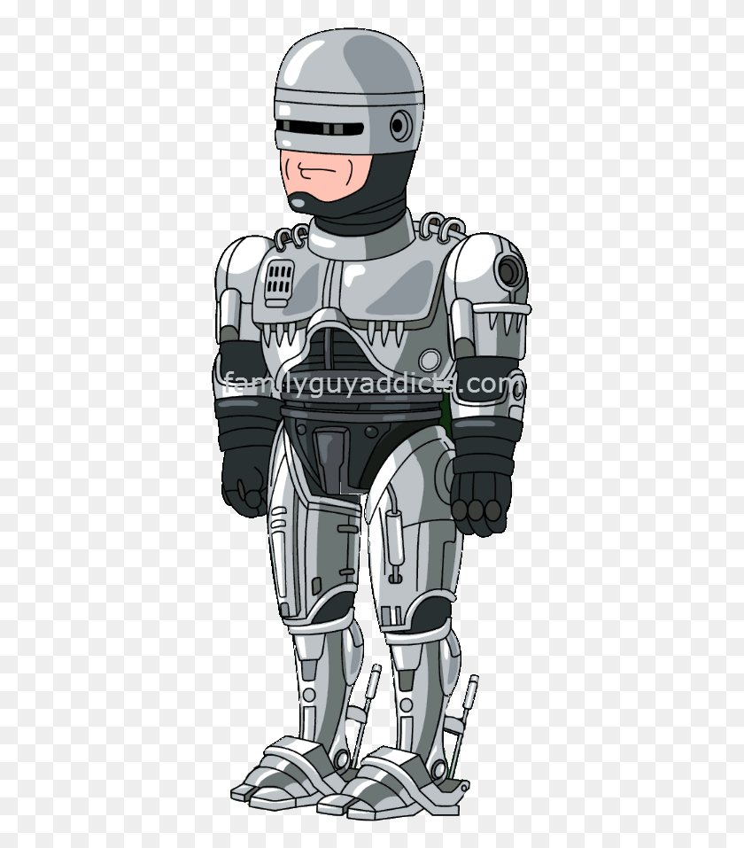 363x897 Robocop Illustration, Helmet, Clothing, Apparel HD PNG Download