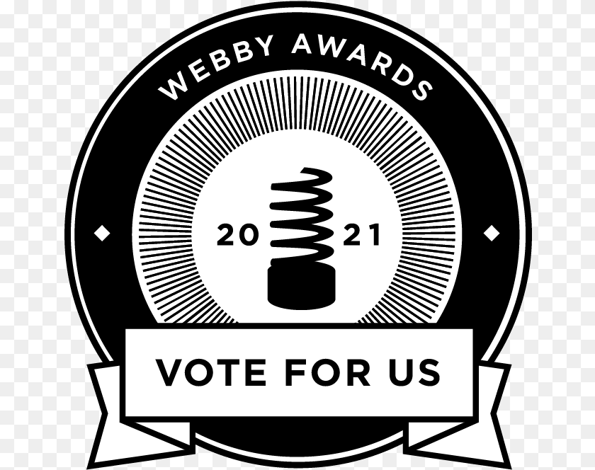 Robokiller Twitter Webby Award Nominee 2021, Logo, Sticker, Symbol, Emblem Clipart PNG