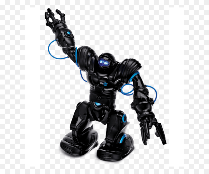 640x640 Robosapien Blue, Robot, Person, Human HD PNG Download