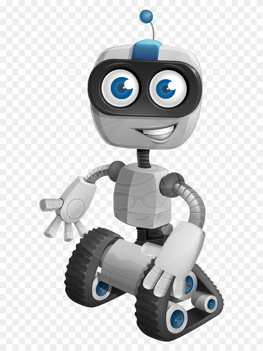 590x1061 Robot Cartoon, Toy, Motorcycle, Vehicle HD PNG Download