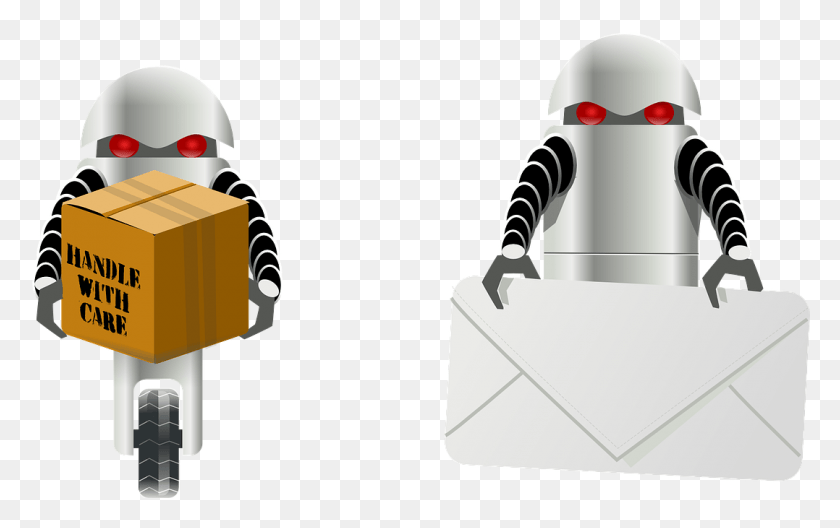 1078x648 Robot Clip Art, Box, Carton, Cardboard HD PNG Download