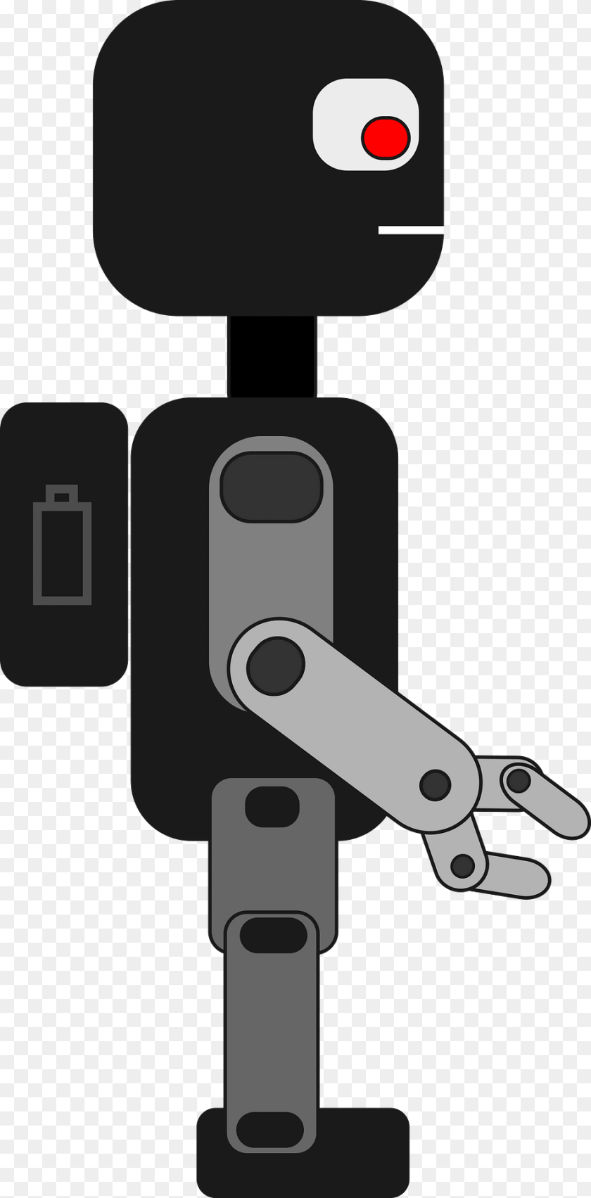 947x1920 Robot Clipart Transparent PNG