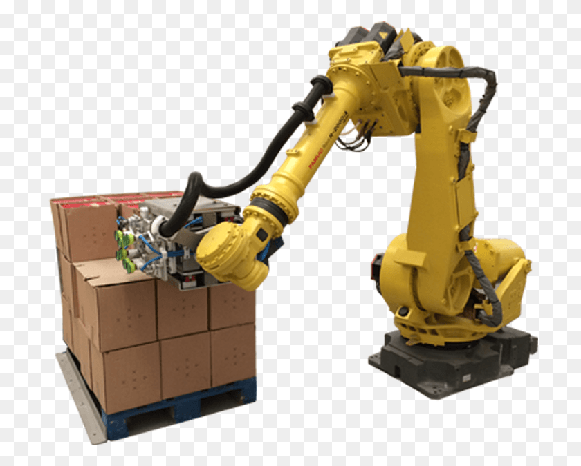 716x615 Robot Despaletizador De Cajas, Toy HD PNG Download