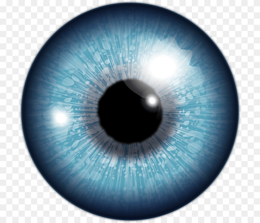 720x720 Robot Eye Blue Contact Lens, Sphere, Lighting, Hole, Disk Transparent PNG