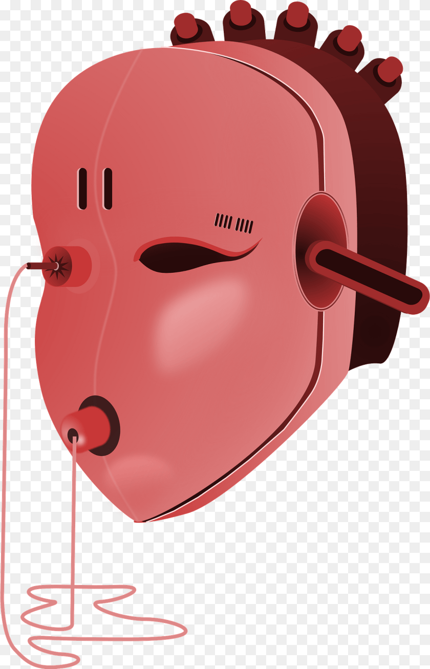 Robot Face Person Clipart PNG