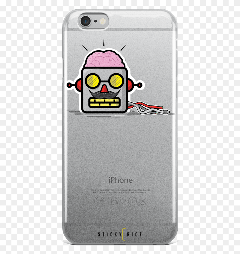 416x830 Robot Head Iphone Case Angel Iphone Case, Mobile Phone, Phone, Electronics HD PNG Download