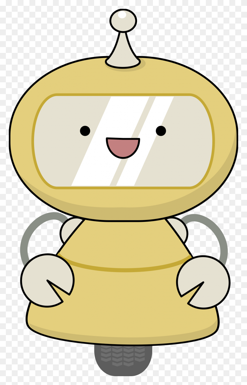 1497x2400 Descargar Png Robot En Imagen Amarilla De Dibujos Animados, Espejo Hd Png