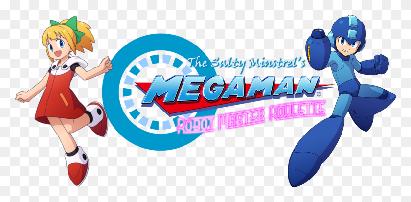 1540x697 Robot Master Roulette Artwork Mega Man, Person, Human, Text HD PNG Download