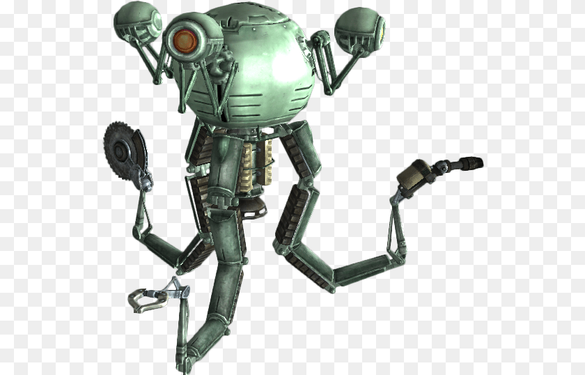 Robot Pic Fallout Robots, Alien Clipart PNG