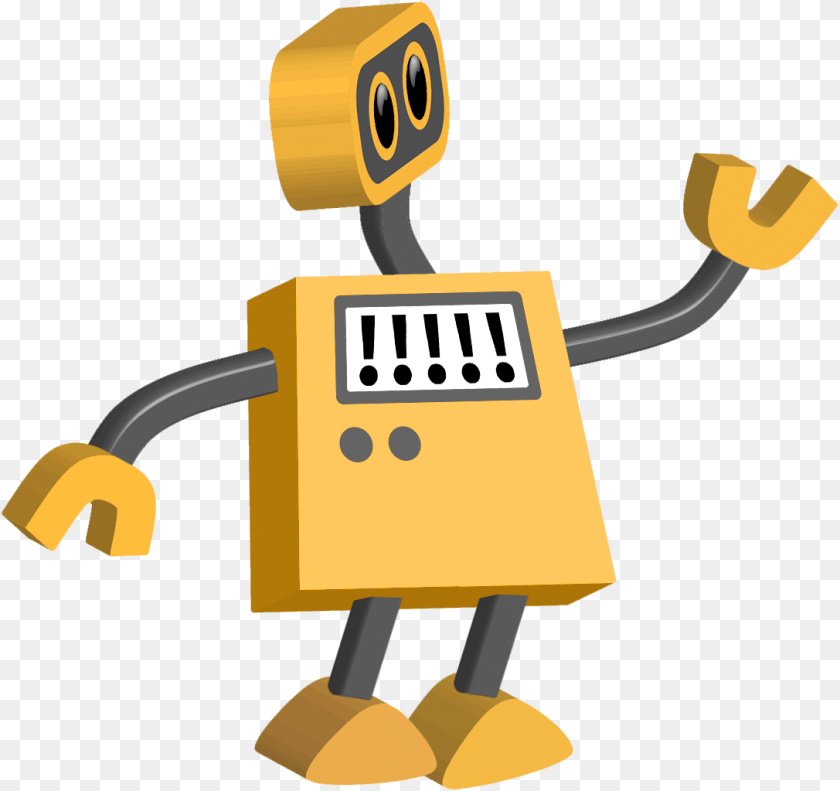 Robot Transparent Robot Clip Art, Bulldozer, Machine Clipart PNG