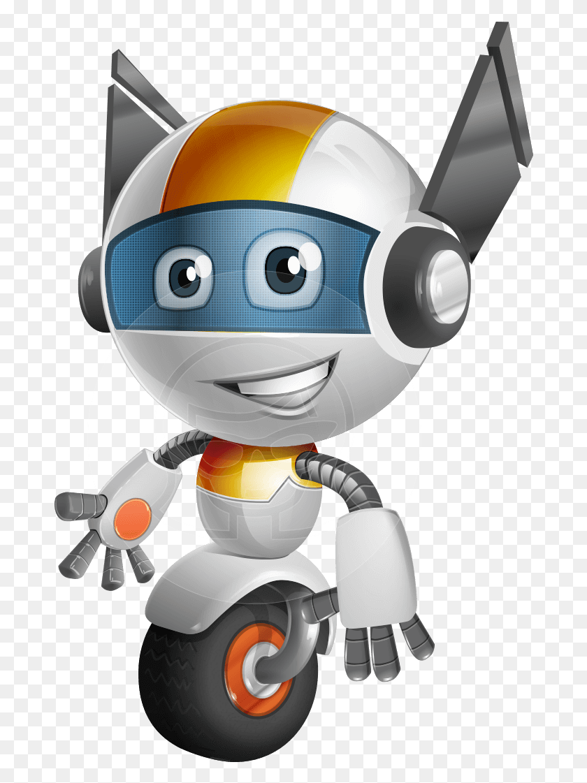 686x1061 Робот Векторный Дизайн Персонажей Из Мультфильма Дизайн Персонажей Роботов Анимация, Игрушка Hd Png Скачать