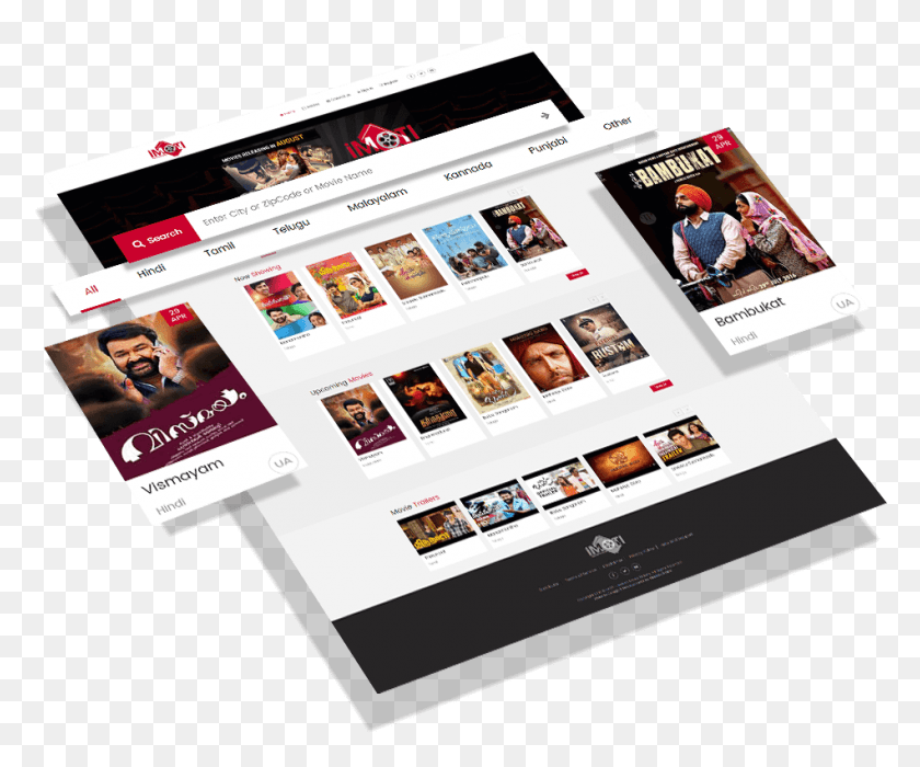 949x779 Robust Online Movie Booking System That Uses An Affiliate Flyer, Computer, Electronics, Person HD PNG Download