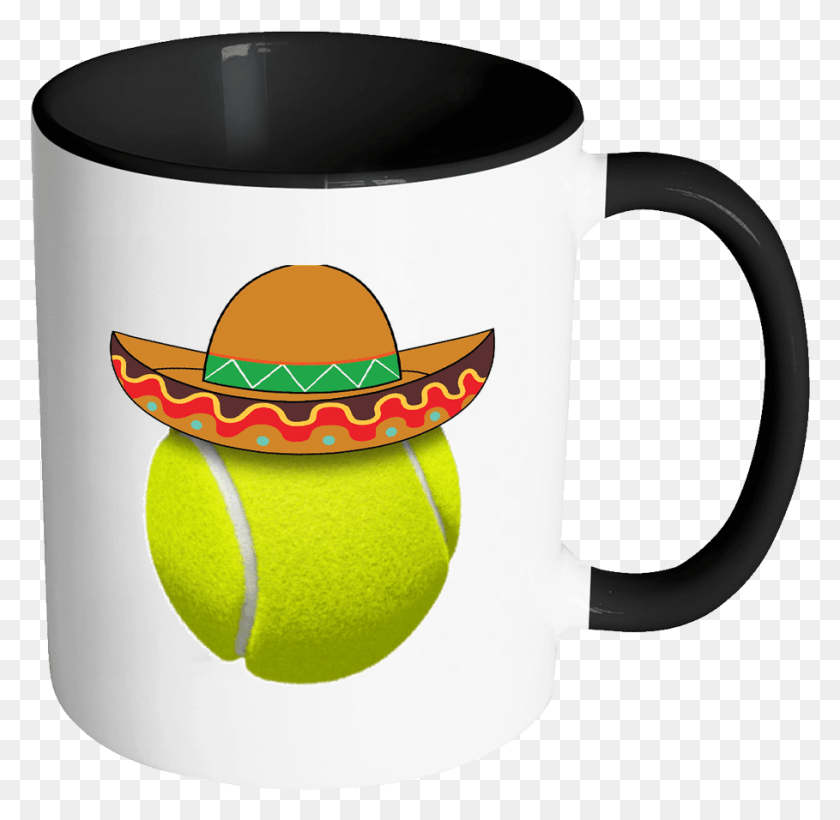 909x886 Robustcreative Funny Tennis Ball Mexican Sports Electrical Engineering Mugs, Coffee Cup, Cup, Tennis HD PNG Download