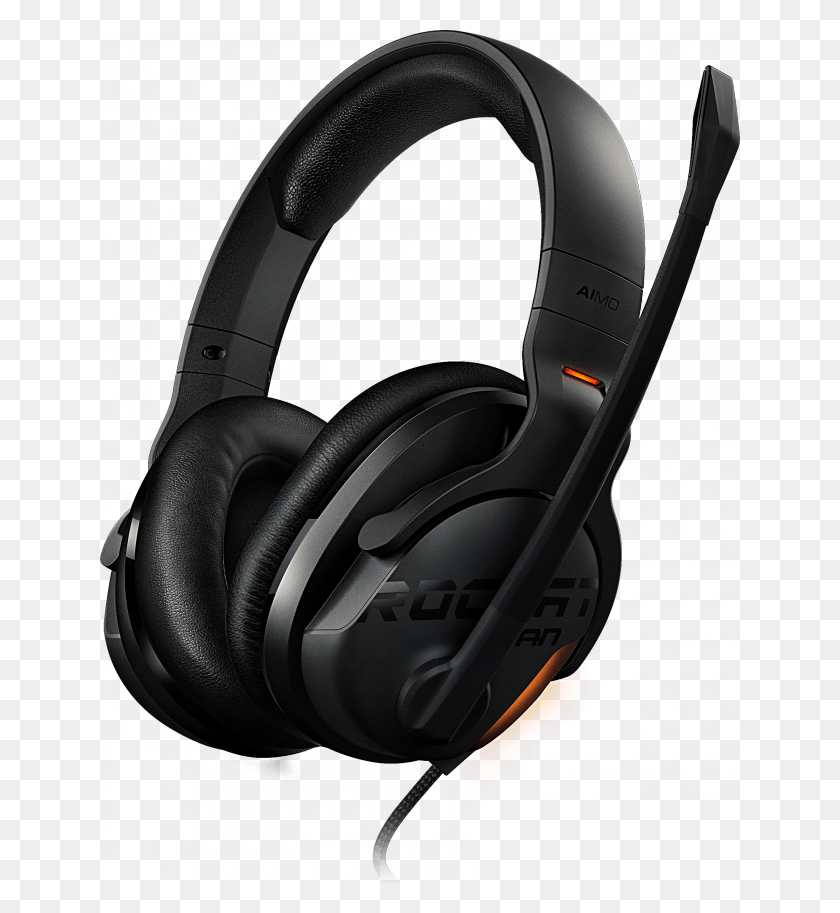 640x853 Roccat Khan Aimo Side Persp Roccat Khan Aimo, Electronics, Headphones, Headset HD PNG Download