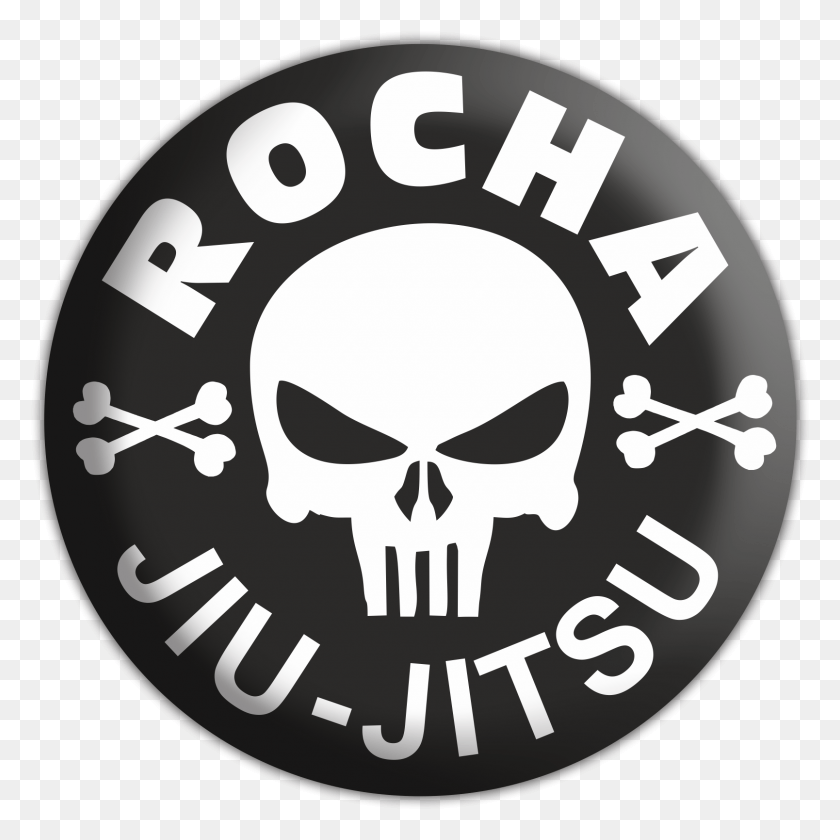 1608x1608 Rocha Skull Logo Bjj Skull, Pirate, Symbol, Trademark HD PNG Download