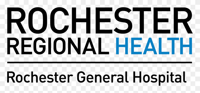 1200x507 Descargar Png Rochester General Hospital Rochester Regional Health System, Texto, Número, Símbolo Hd Png