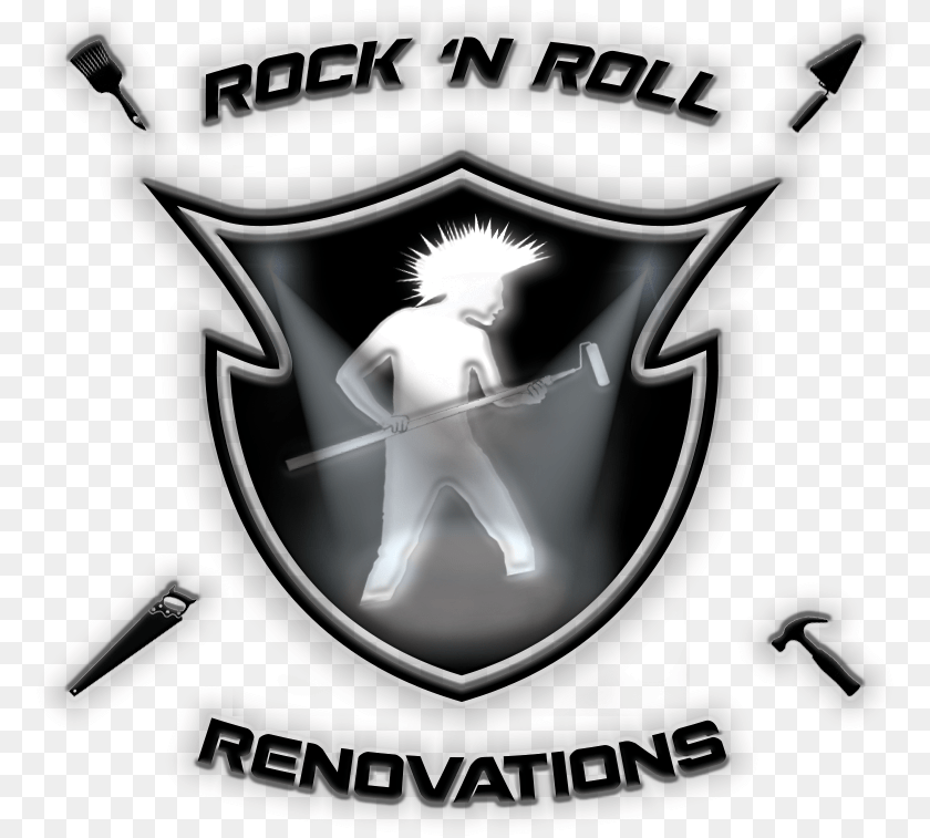 Rock 39n Roll Renovations, Emblem, Symbol, Adult, Female Clipart PNG