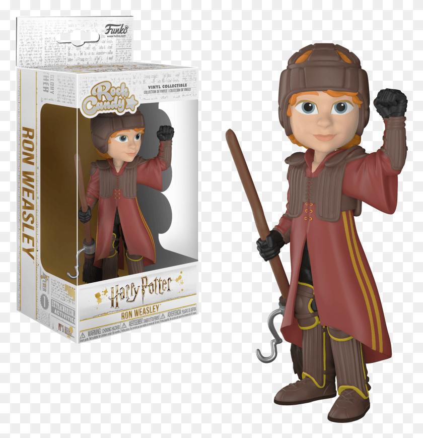 1854x1924 Rock Candy Figure Harry Potter Ron Weasley Quidditch Harry Potter Rock Candy Ron, Person, Human, Costume HD PNG Download