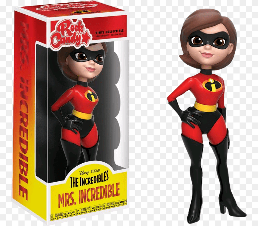 768x738 Rock Candy Mrs Incredible, Doll, Toy, Baby, Face Sticker PNG