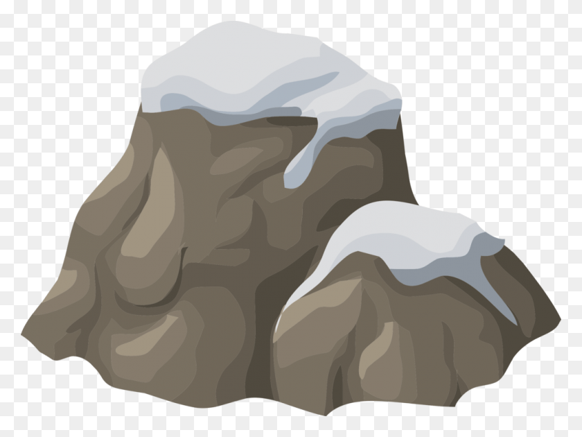 1026x750 Rock Computer Icons Drawing Boulder Snow Rock 2d, Nature, Outdoors, Military Uniform HD PNG Download