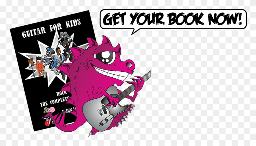 910x489 Rock Dojo Monster Home Cartoon, Гитара, Досуг, Музыкальный Инструмент Hd Png Скачать